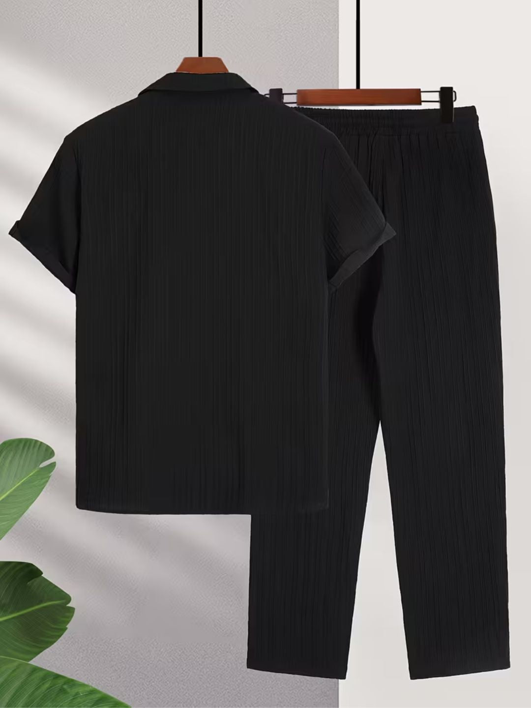 Signature Pleated Co-Ord Outfit for Men