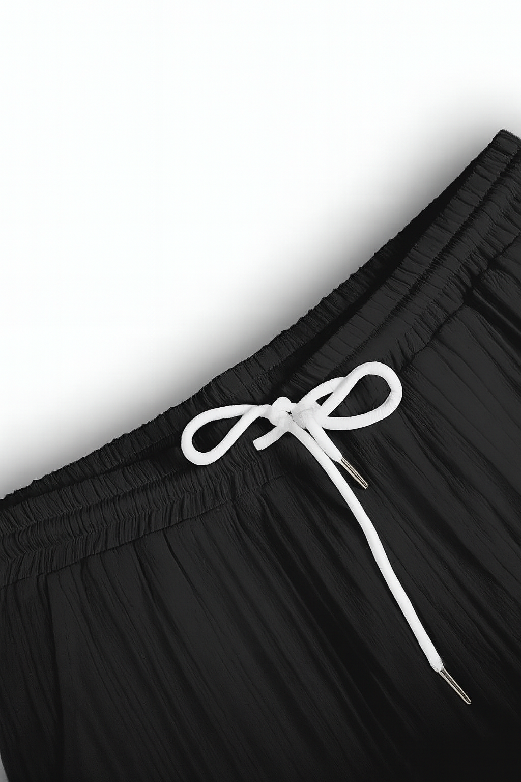 Men’s Noir Cane Pleated Lounge Pants – Lightweight & Breathable