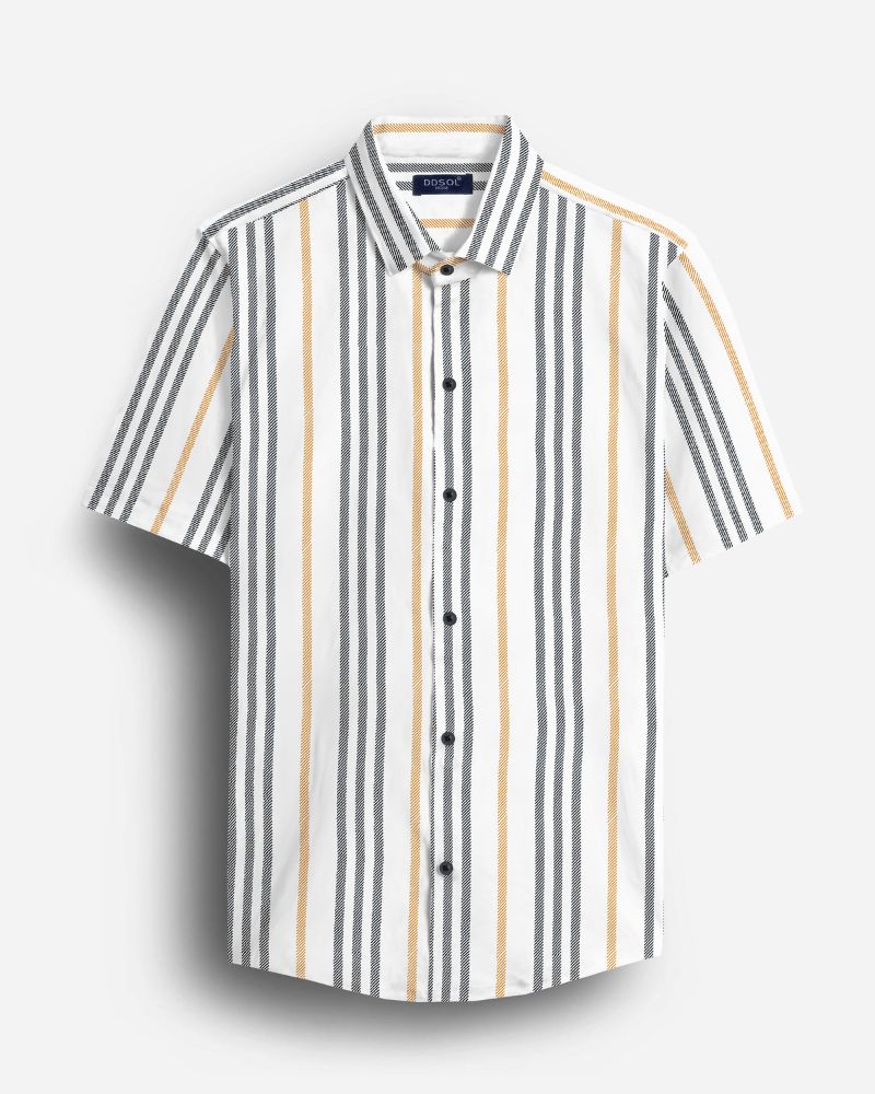 Golden Hour Vertical Stripe Shirt