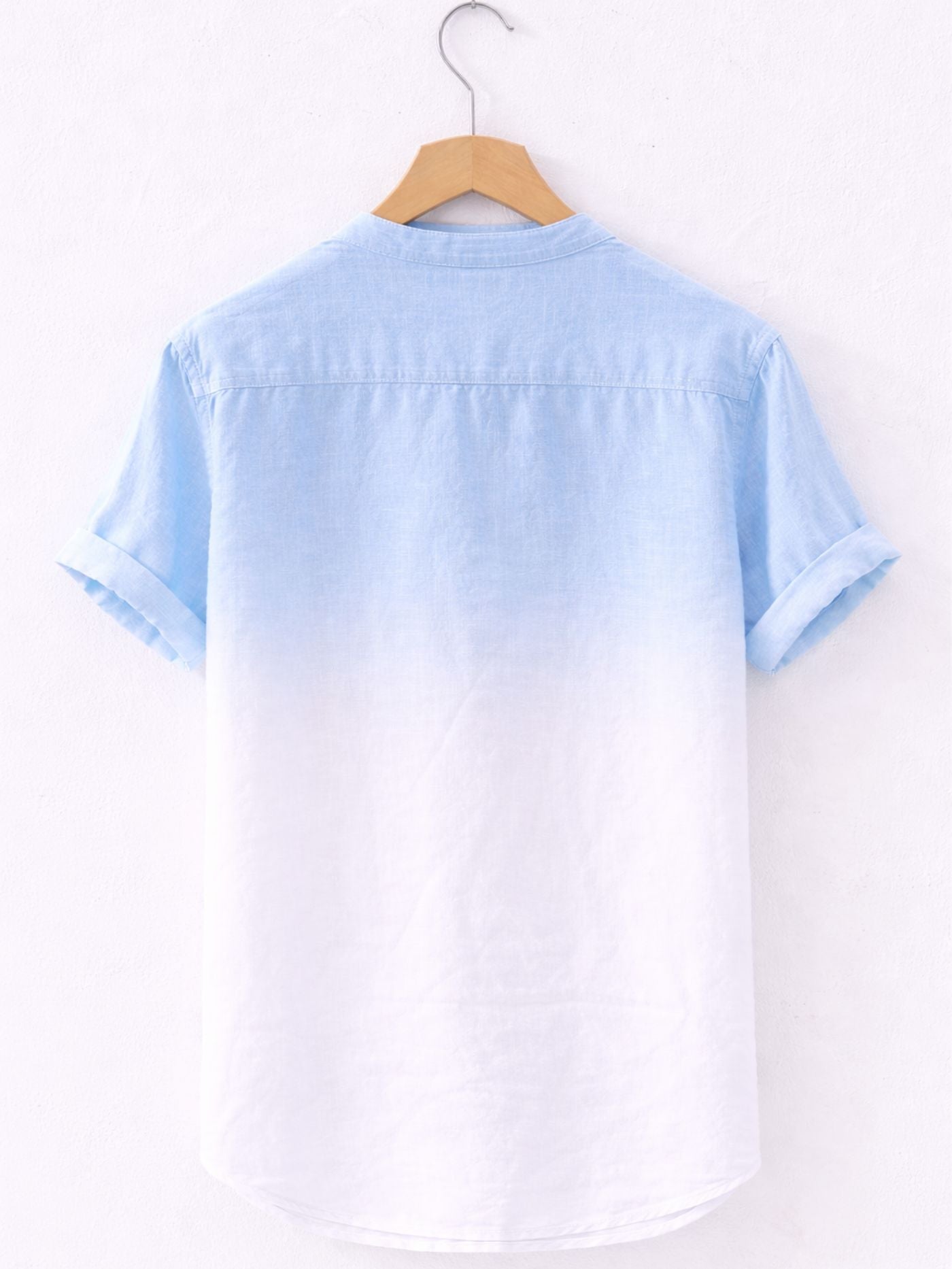 Swiss Fade Shirt – Sky Blue White