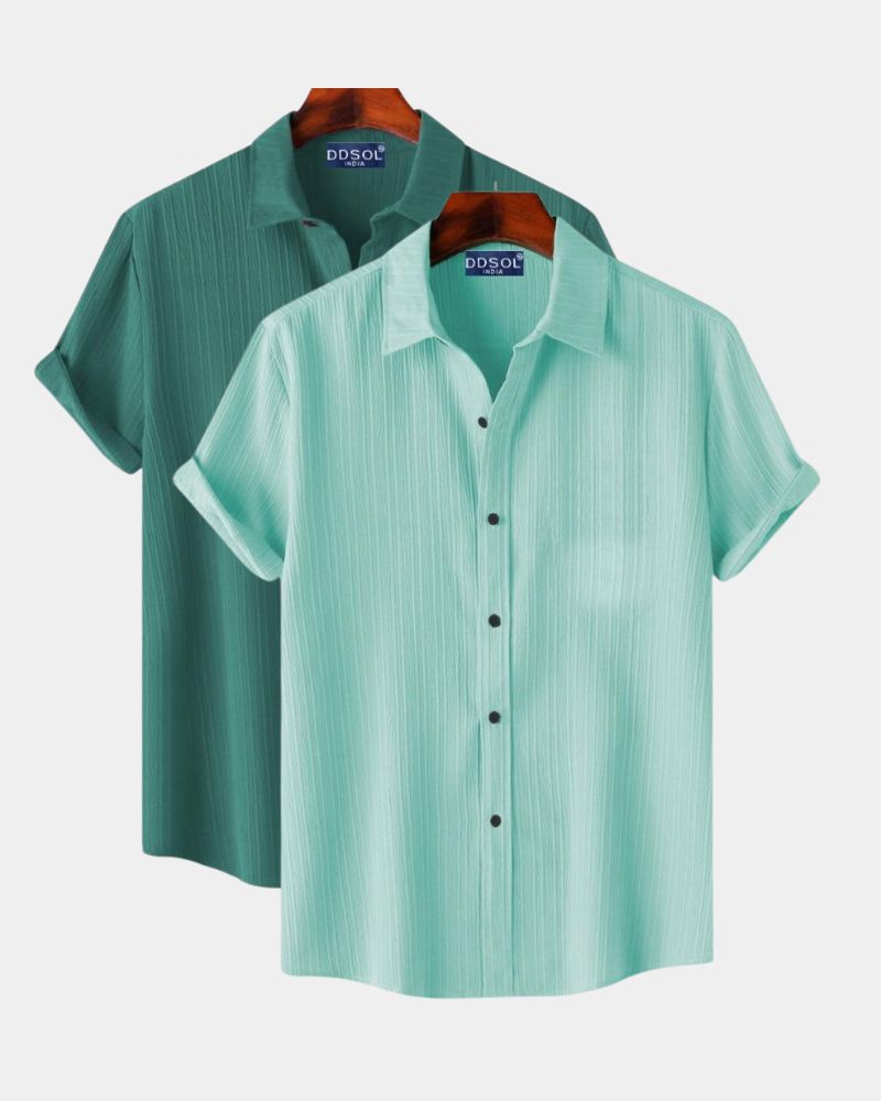 OceanMist Men's Breezy Duo Shirt Combo