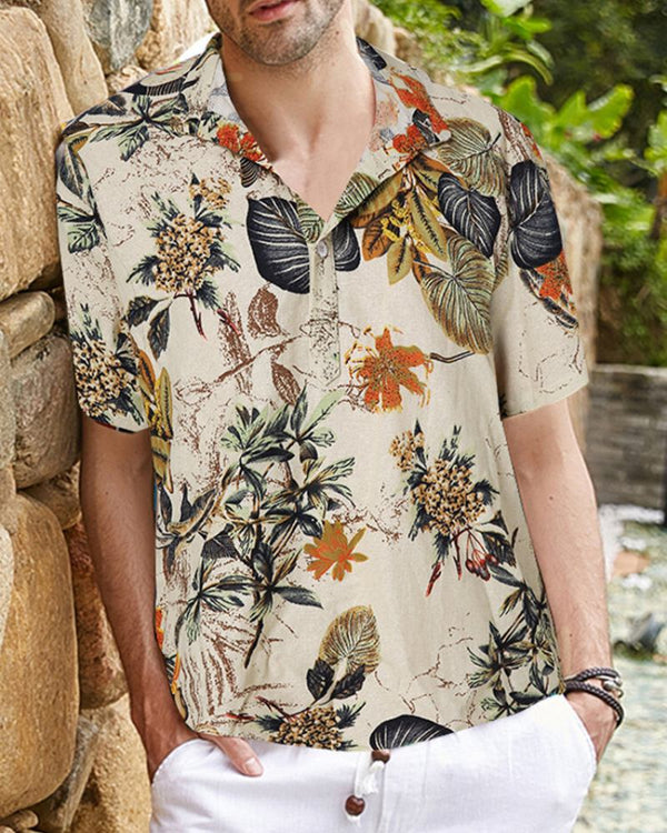 Funky Printed Soft Cotton Shirt For Men