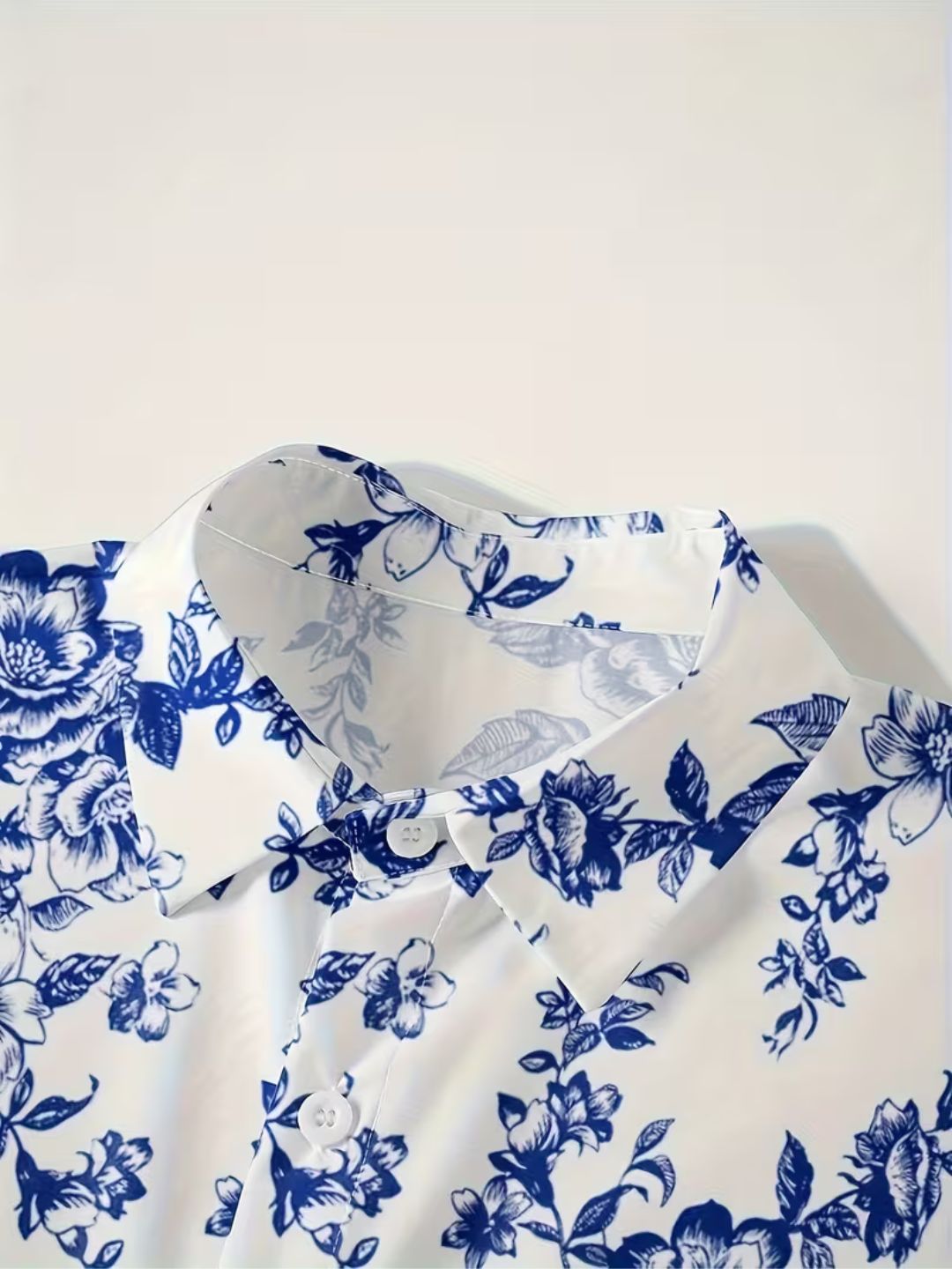 Coastal Bloom Printed Shirt for Men