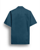 Men's Teal Pinstripe Casual Shirt