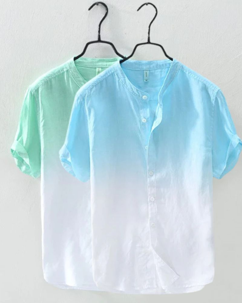 Combo Pack of 2 Ombre Skyline Gradient Shirts – Cotton Folk