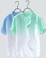 Pack of 2 Gradient Casual Cotton Shirts