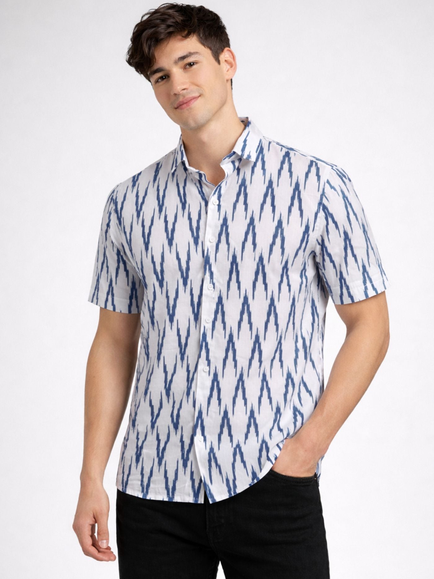 Ikat Wave Shirt