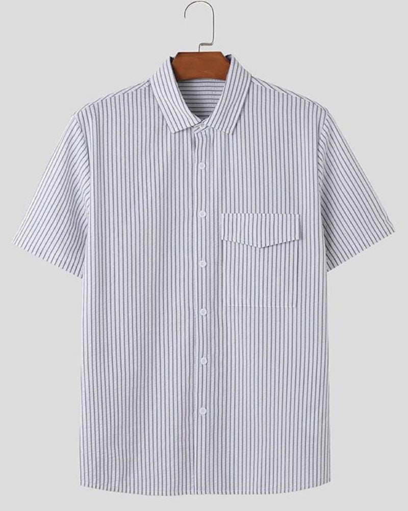 Trending White Pocket Shirt For Men