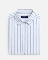 Classic Blue Striped Oxford Shirt