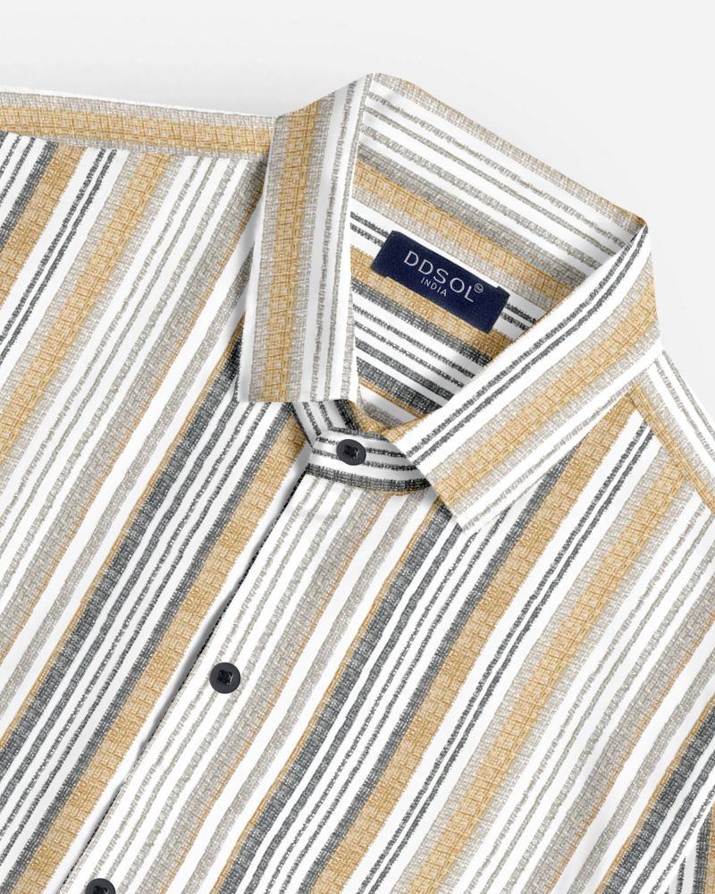 Earth Stripe Summer Shirt