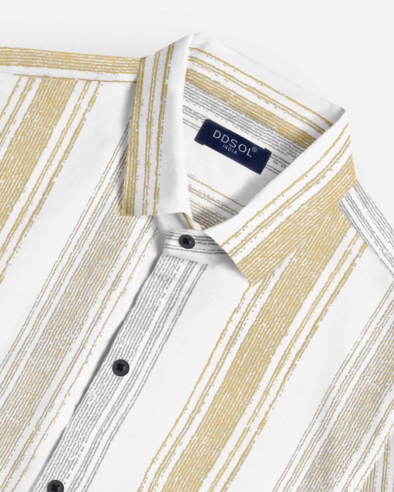 Golden Sands Striped Shirt