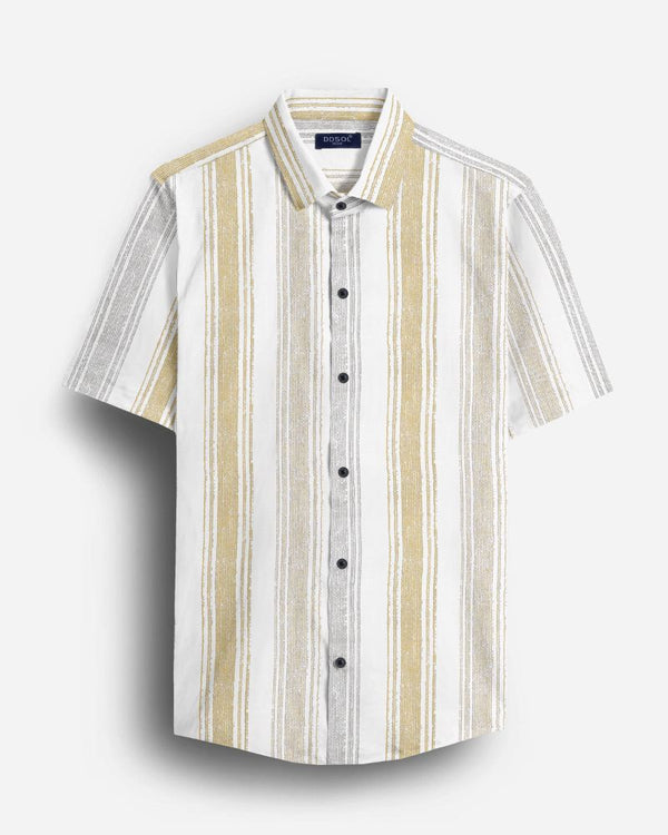 Golden Sands Striped Shirt