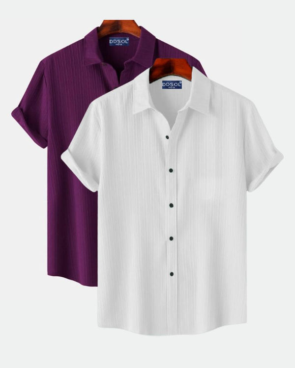Ivory & Iris Shirt Combo