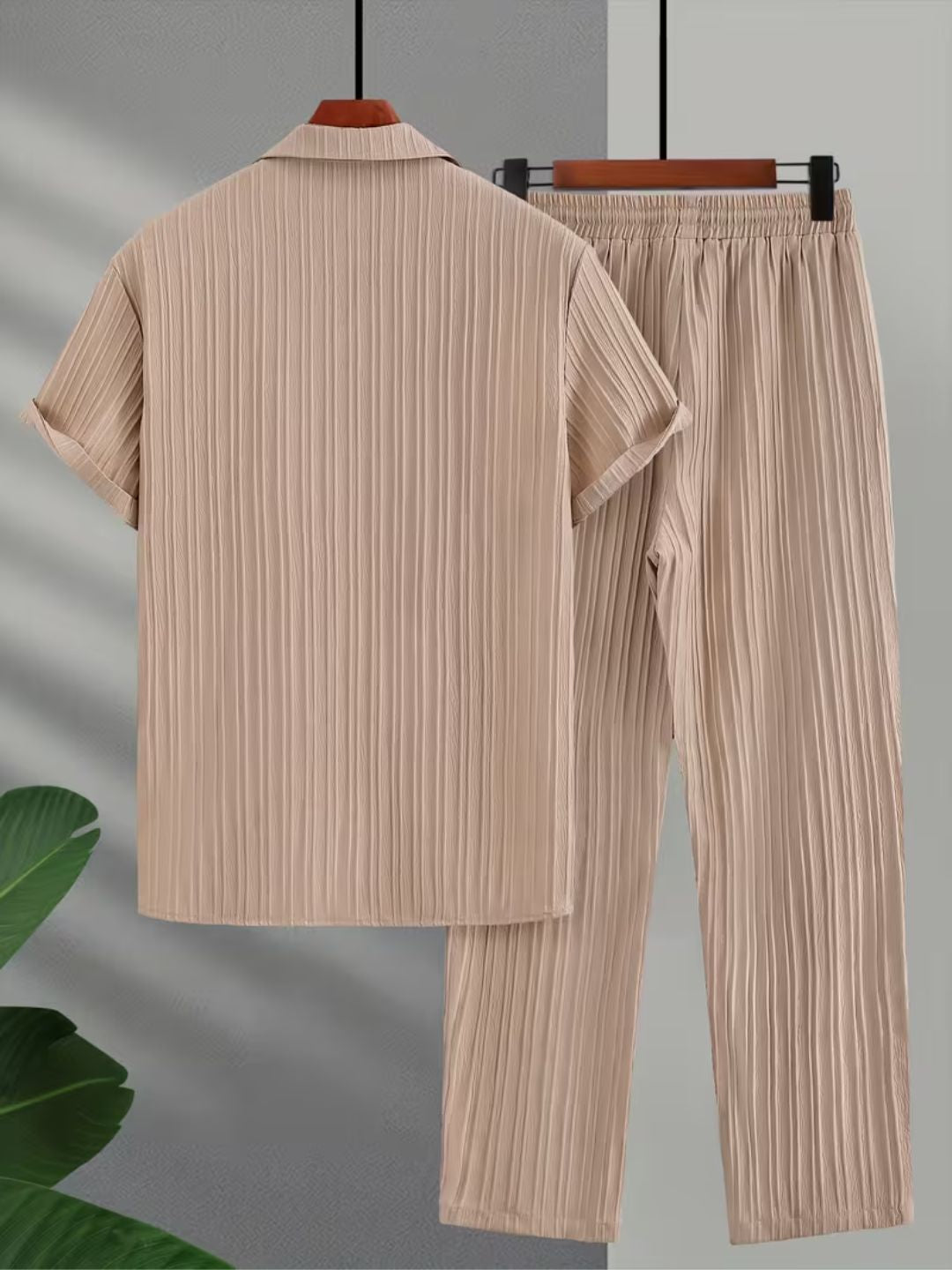 Men’s Prestige Luxe Pleated Co-Ord Set