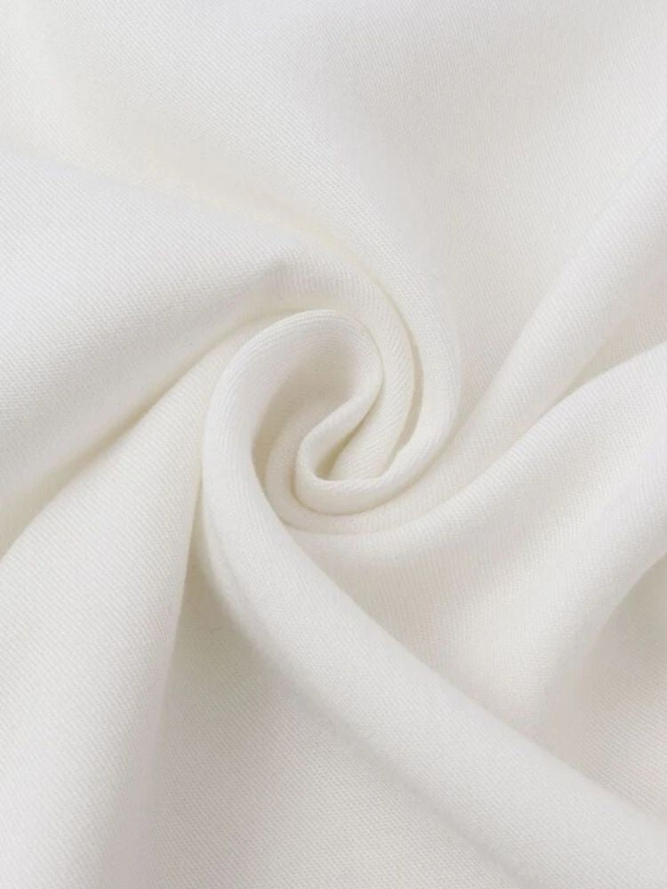 Plain White Cotton Shirt
