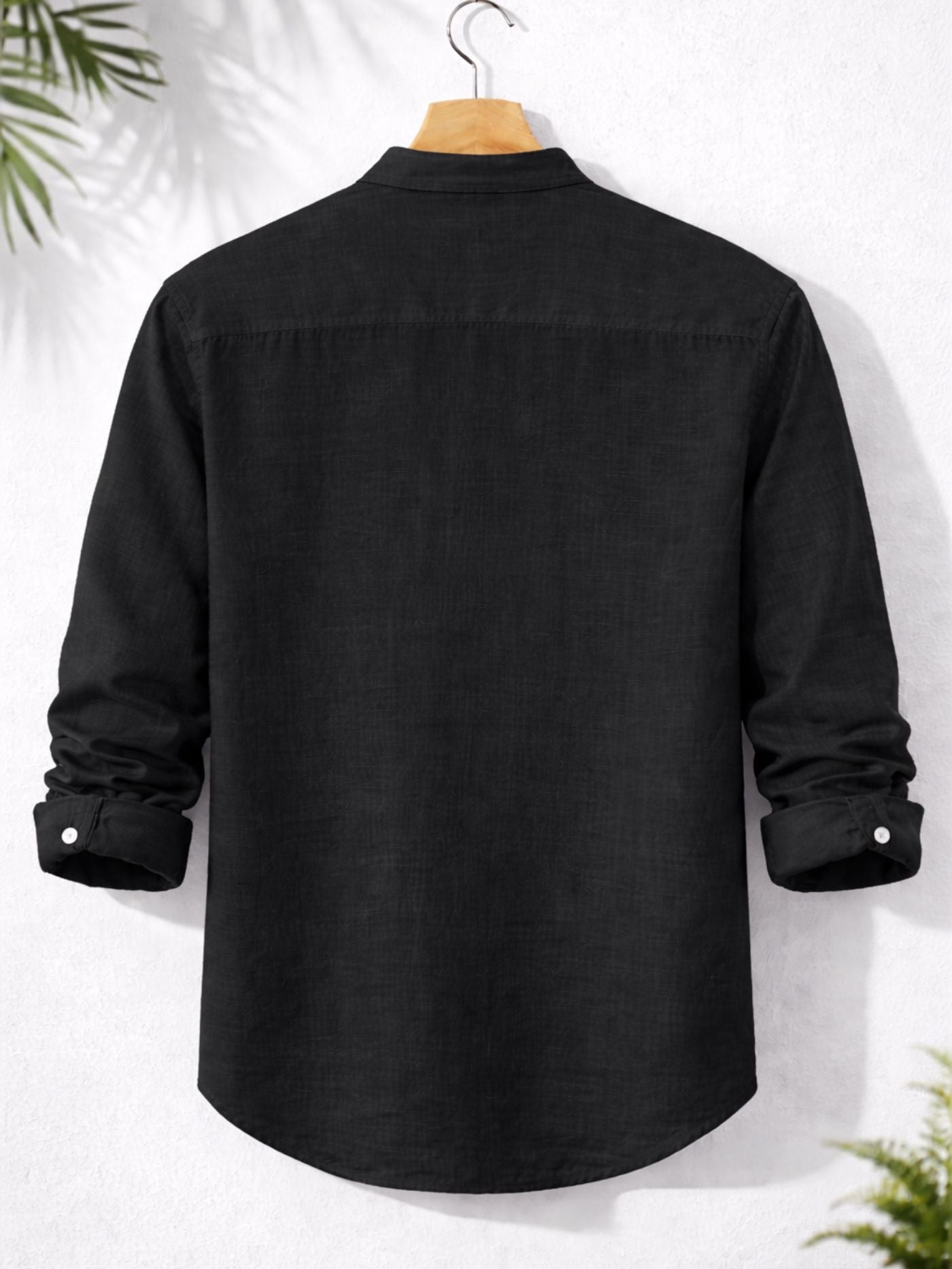Premium black summer shirt for humid climate