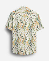 Zigzag Horizon Patterned Shirt